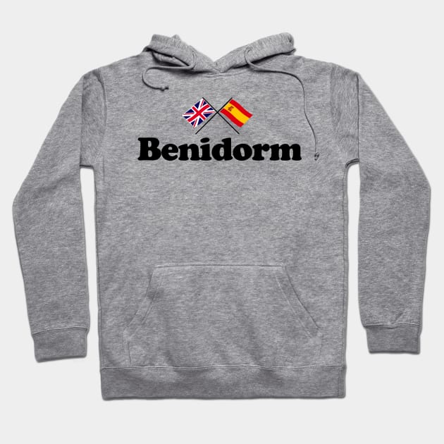 Benidorm Spain Hoodie by Mr Youpla